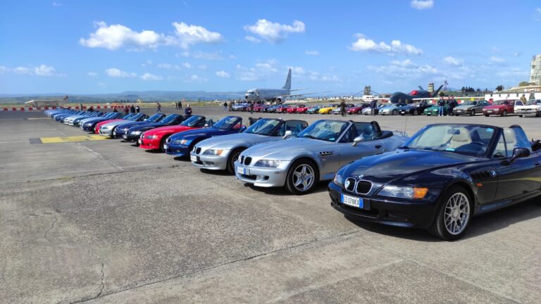 Lo Z3 Fan Club di Catania celebra i 30 anni della BMW Z3: gran finale al Museo della Targa Florio di Collesano
