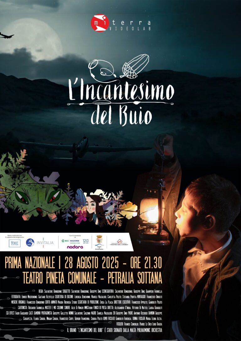 A Petralia Sottana la prima del cortometraggio “L’Incantesimo del Buio”