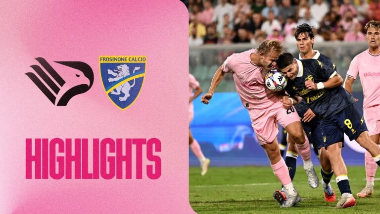 Il Palermo pareggia con il Frosinone