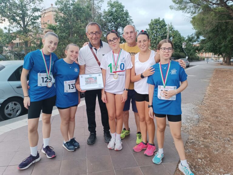 Campionato regionale di marcia su strada,ottimi risultati per le ragazze madonite