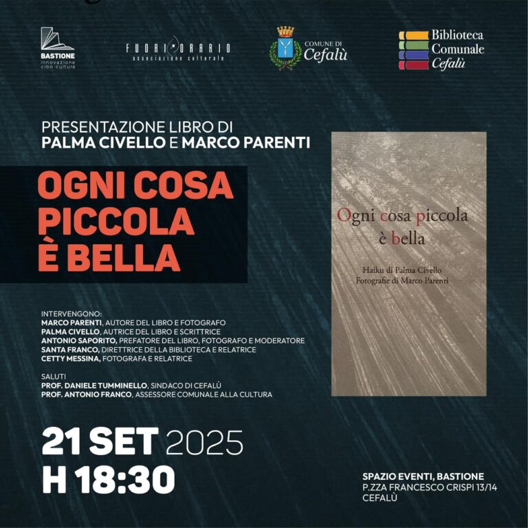 “Ogni cosa piccola è bella” – Santa Franco: poesia e foto convivono
