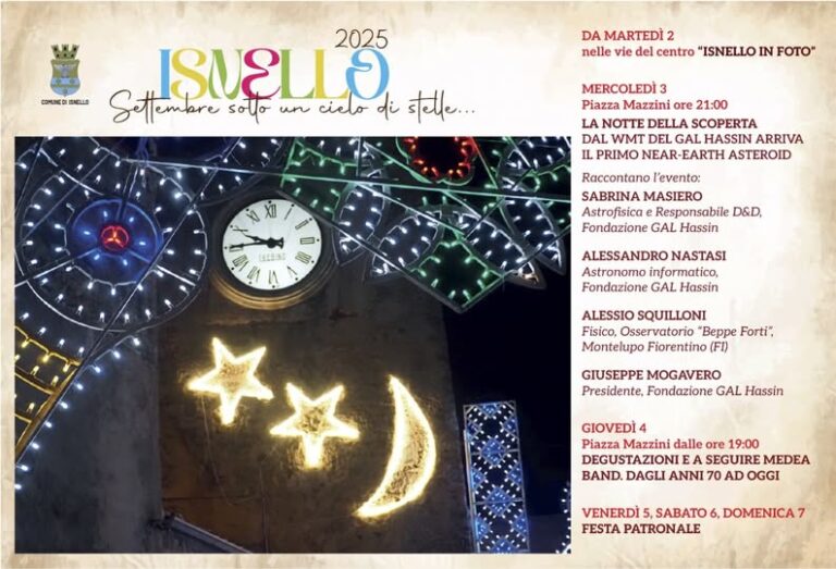 Isnello. Settimana ricca di eventi