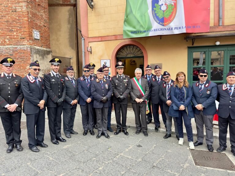 CASTELBUONO, INAUGURATA LA SEZIONE DELL’ASSOCIAZIONE NAZIONALE CARABINIERI INTITOLATA AL CAR. DOMENICO CASTIGLIA