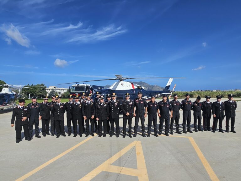 60° anniversario del 9° nucleo elicotteri Carabinieri di Palermo
