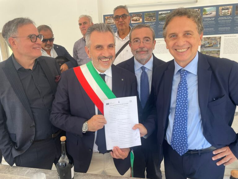 TARGA FLORIO – PARTE LA RIQUALIFICAZIONE DELLE STORICHE TRIBUNE DI CERDA E DEL PARCO TEMATICO FLORIOPOLI