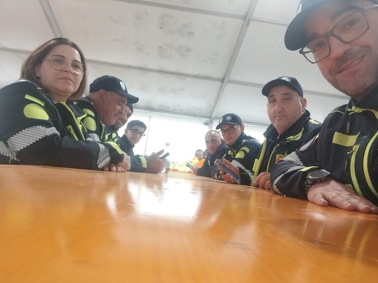 Protezione Civile,esercitazione nel Sud Italia con centinaia di Volontari, associazione giovanile Rigenerha Odv-Ets di Montemaggiore Belsito, al Lavoro.