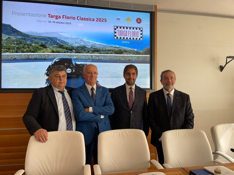 16-19 OTTOBRE LA TARGA FLORIO CLASSICA TORNA IN SICILIA