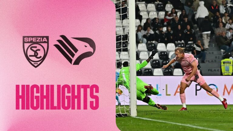 Il Palermo torna alla vittoria fuori casa contro lo Spezia 1-2