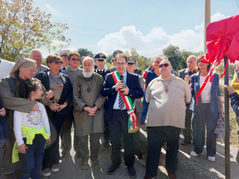 GANGI, DEDICATA UNA VIA AL MISSIONARIO BIAGIO CONTE