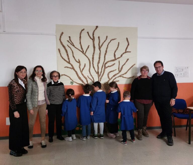 Gangi la scuola infanzia e primaria celebrano la giornata nazionale degli alberi