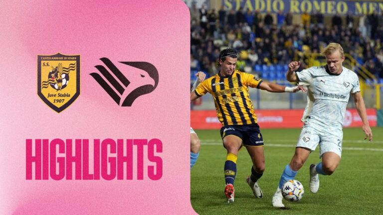 Juve Stabia-Palermo 1-0,terza sconfitta in 4 partite per i rosanero