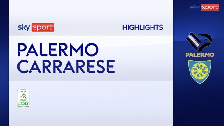 Il Palermo rifila 5 gol alla Carrarese