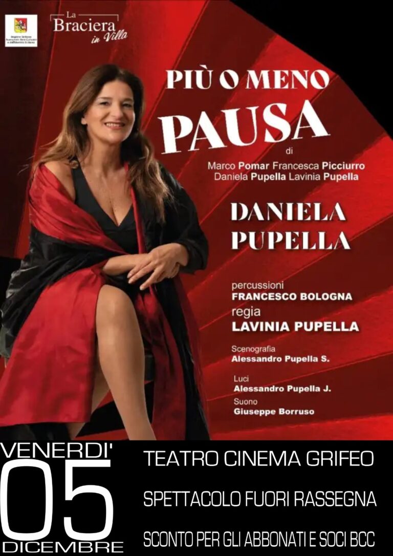 Il teatro cabaret di Pupella al Grifeo