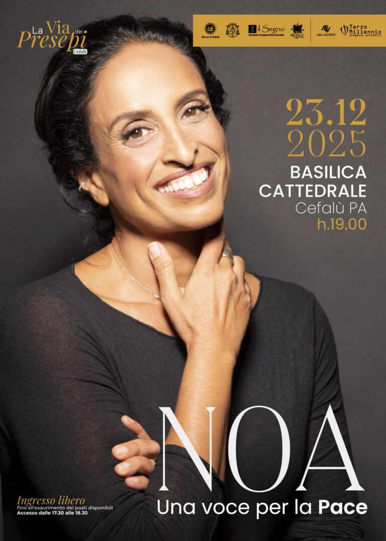 Natale a Cefalù. In Cattedrale la voce per la Pace di Noa