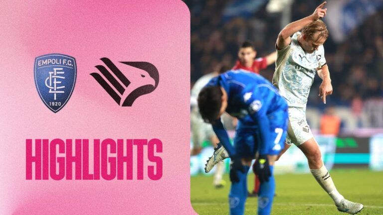 Il Palermo vince ad Empoli 3-1(i gol)