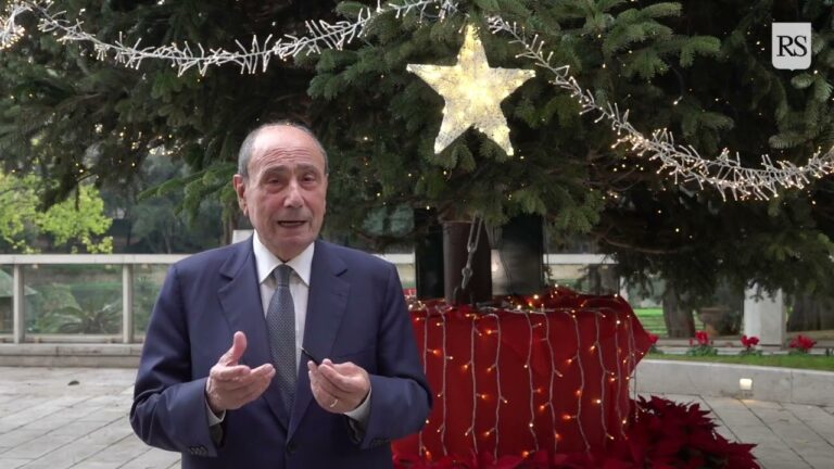 Gli auguri di Schifani per il nuovo anno: «La Sicilia cresce, vogliamo investire di più sul lavoro. A tutti un invito al dialogo»