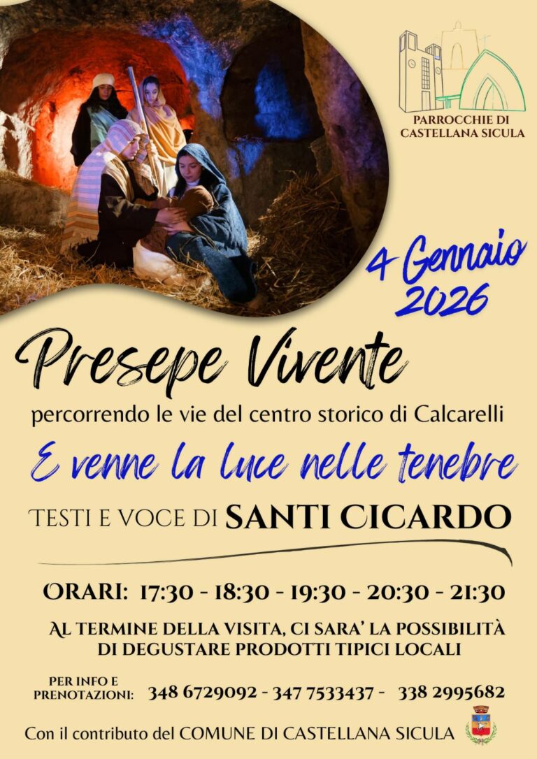 Presepe vivente a Calcarelli