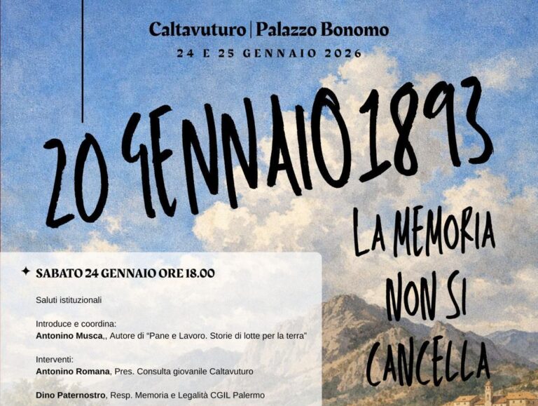 La strage di Caltavuturo, 20 gennaio 1893