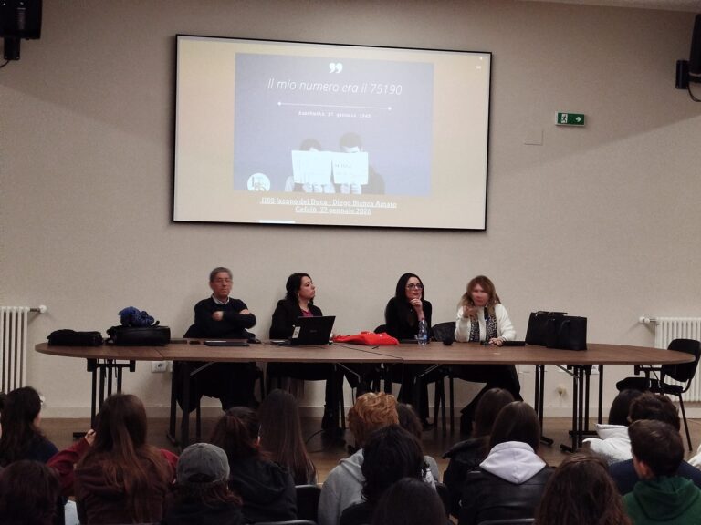 La Shoah all’I.I.S.S. “Jacopo del Duca – Bianca Amato” di Cefalù