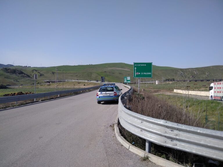 Incidente mortale sulla A19,nei pressi di Resuttano