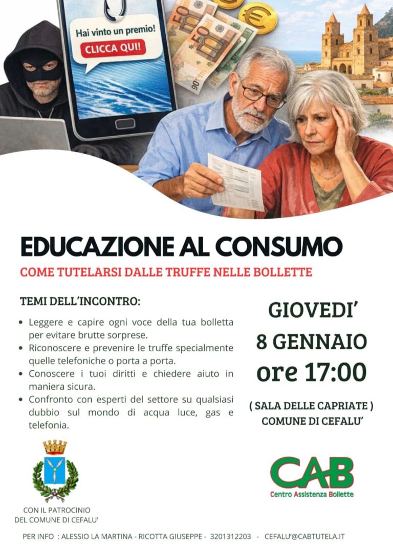 Sportelli CAB: Educazione al consumo