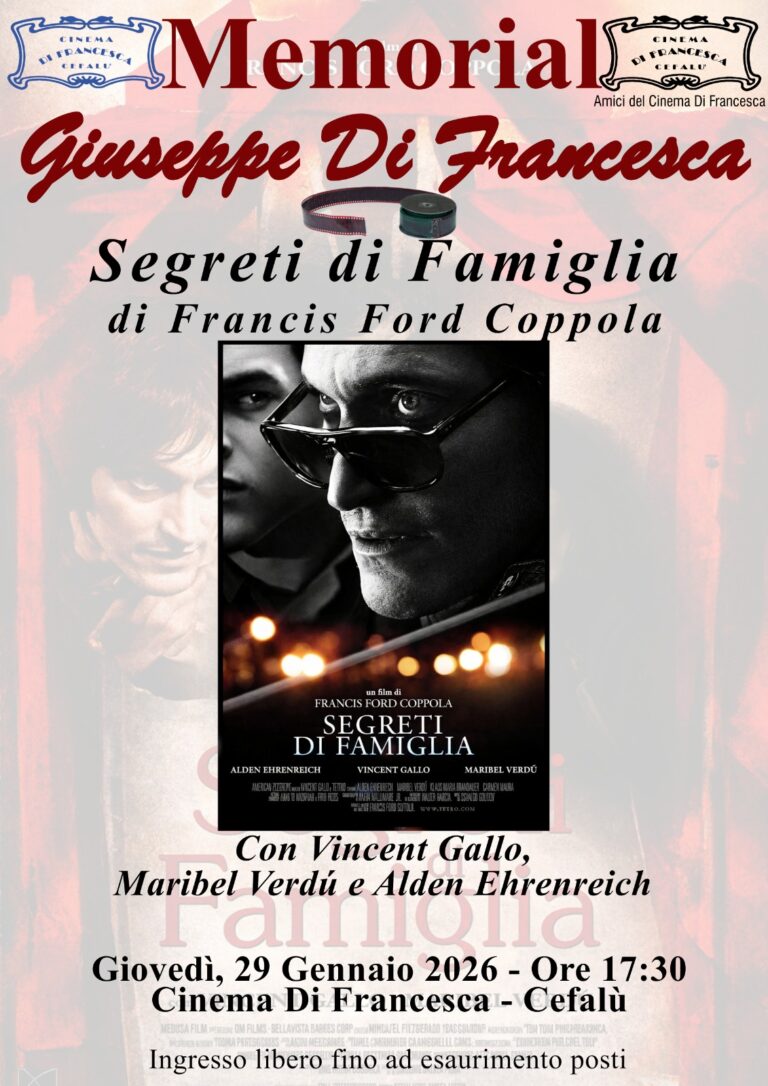 Cefalù. Memorial Di Francesca, appassionato cultore del cinema