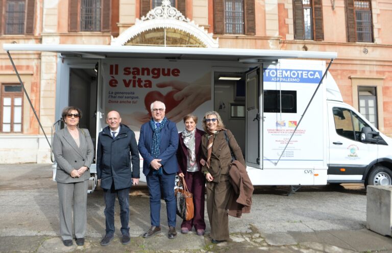 ASP DI PALERMO, INAUGURATA LA NUOVA AUTOEMOTECA