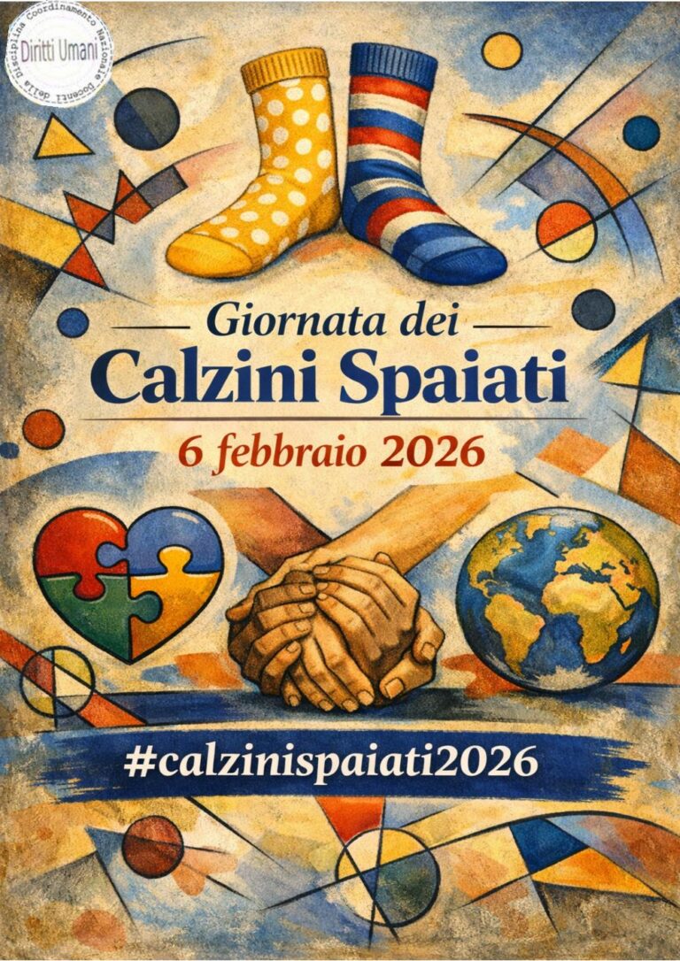 6 febbraio 2026: la Giornata dei calzini spaiati