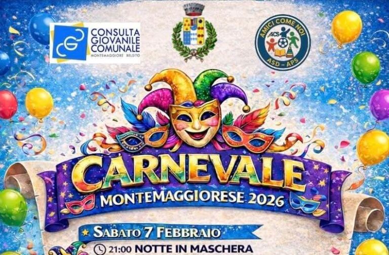 Il Carnevale di Montemaggiore Belsito: una festa colorata e allegra