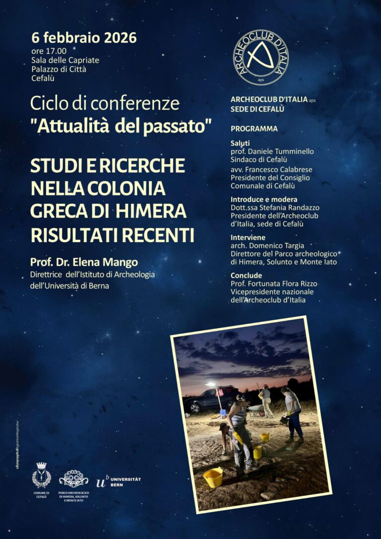 Attualità del Passato, Ciclo di conferenze di Archeoclub