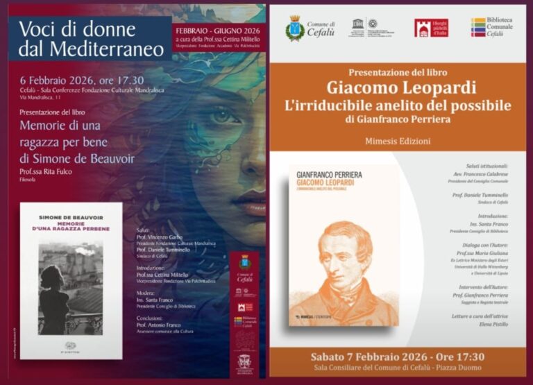 Presentazione di libri a Cefalù
