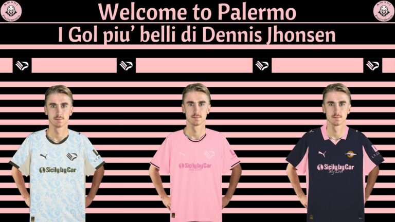 I gol piu’ belli di Dennis Jhonsen,nuovo giocatore del Palermo