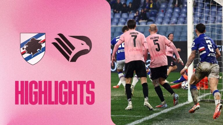 Sampdoria-Palermo 3-3.I gol