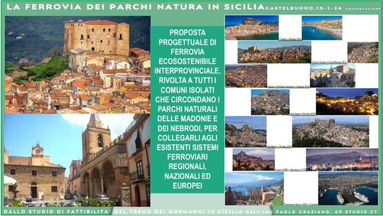 FERROVIA DEI PARCHI NATURA IN SICILIA:firma la petizione
