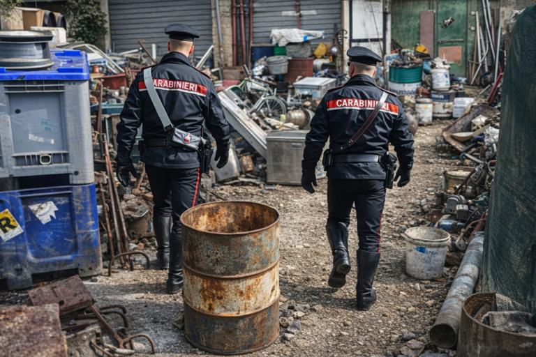 PETRALIA SOPRANA: DISCARICA ABUSIVA VICINO L’ABITAZIONE.IMPRENDITORE DENUNCIATO, AREA SEQUESTRATA