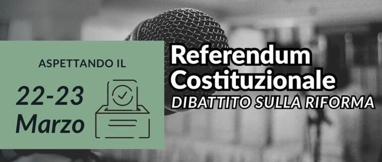 Referendum del 22-23 marzo con la Consulta giovanile di Castelbuono