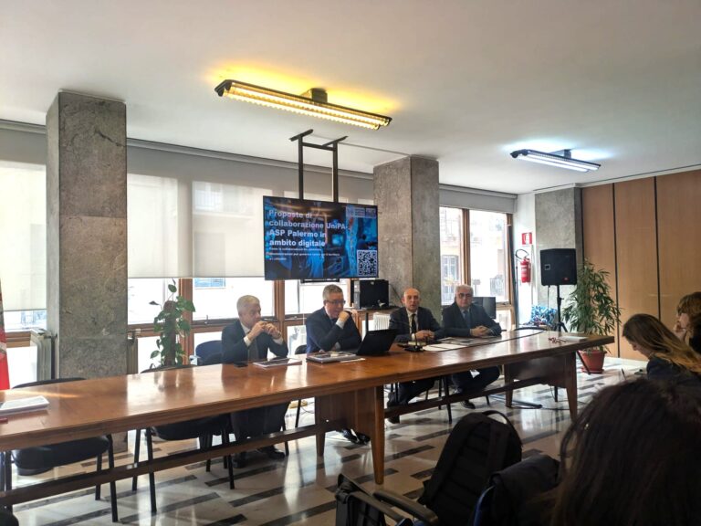 Sanità digitale, Asp Palermo e Università a confronto su progetti innovativi