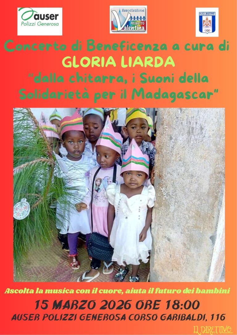 L’Auser di Polizzi Generosa organizza un concerto di beneficenza