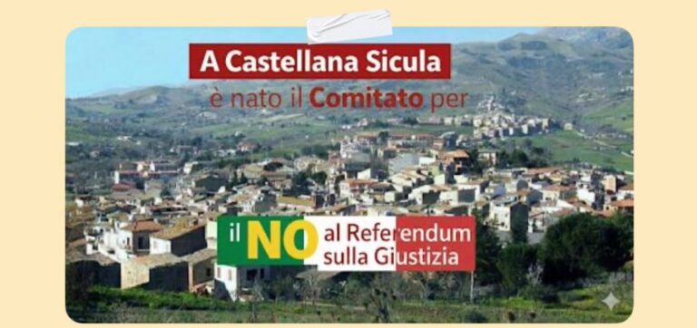 Castellana Sicula, incontro per parlare del referendum