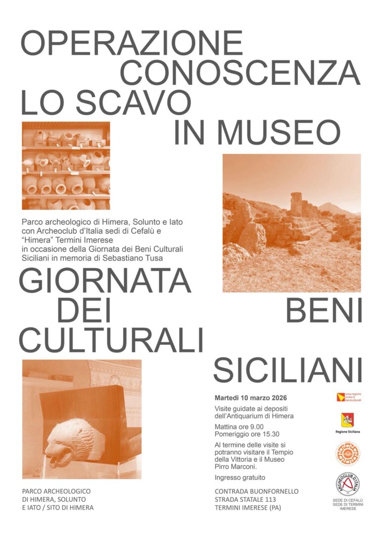 Archeoclub Cefalù in memoria di Sebastiano Tusa