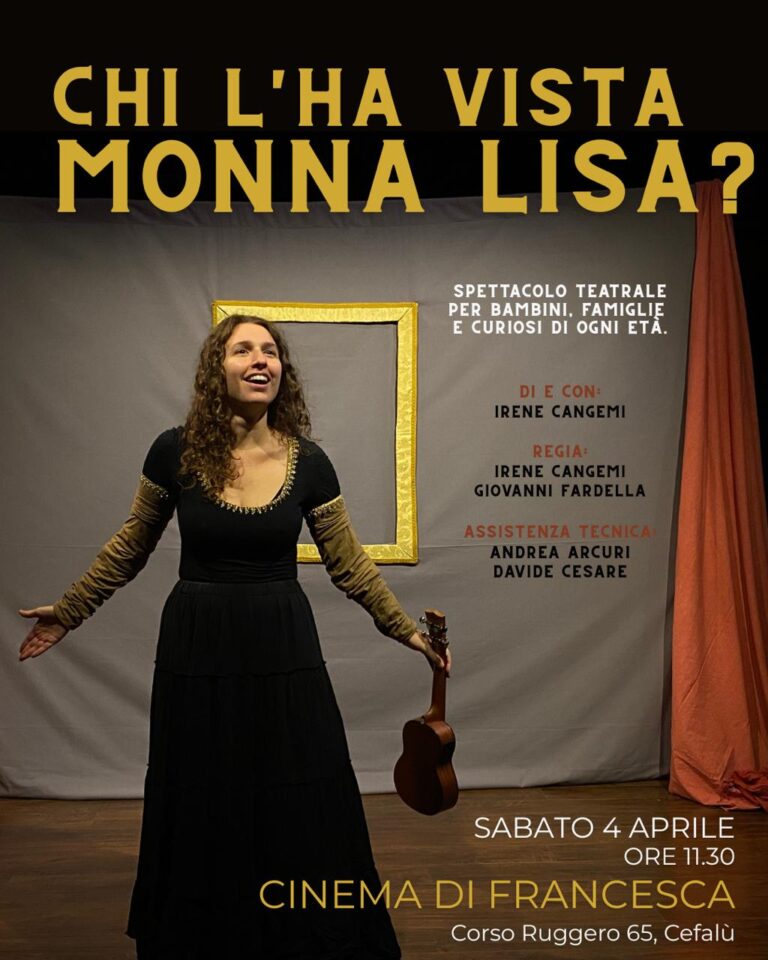 Cine Di Francesca Cefalù. Irene Cangemi e… Monna Lisa
