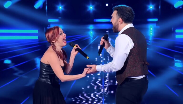 I cantautori siciliani Ennio e Manuela (in arte Manutsa)alla finalissima di The Voice Generation 2026 