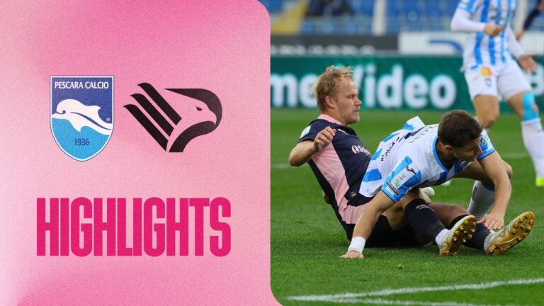 Il Palermo sconfitto dal fanalino di coda Pescara 2-1