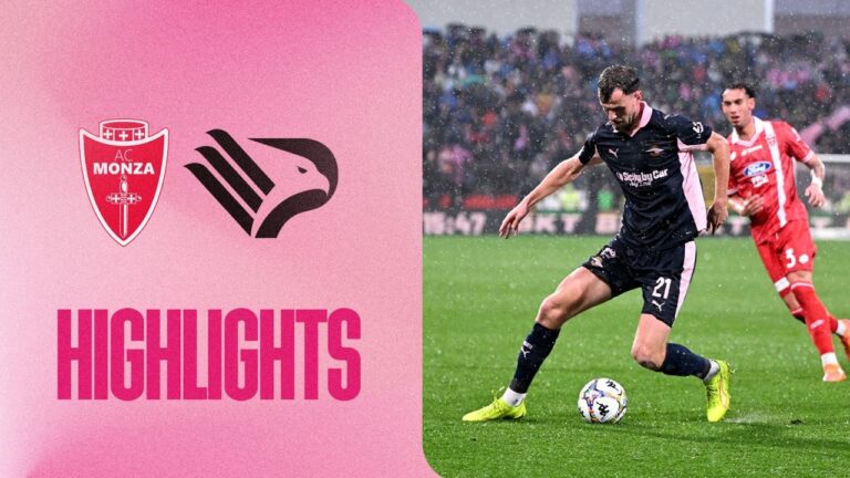 Il Palermo perde a Monza 3-0 ed anche l’aggancio in classifica