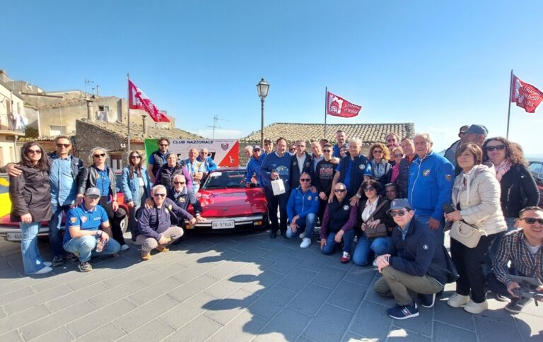 GANGI, VISITA DEL “CLUB AUTO X 1/9”
