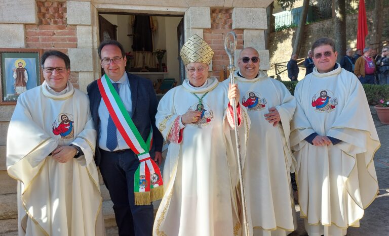 Gangi, apertura del tempo Giubilare  con la  solenne celebrazione del Vescovo Marciante al Santuario dello Spirito Santo