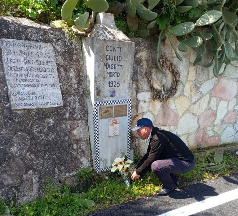 Centenario della scomparsa del Conte Masetti alla Targa Florio