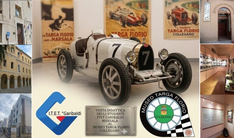 Museo della Targa Florio di Collesano: esperienza formativa tra storia, territorio e innovazione per gli studenti del “G. Garibaldi” di Marsala.