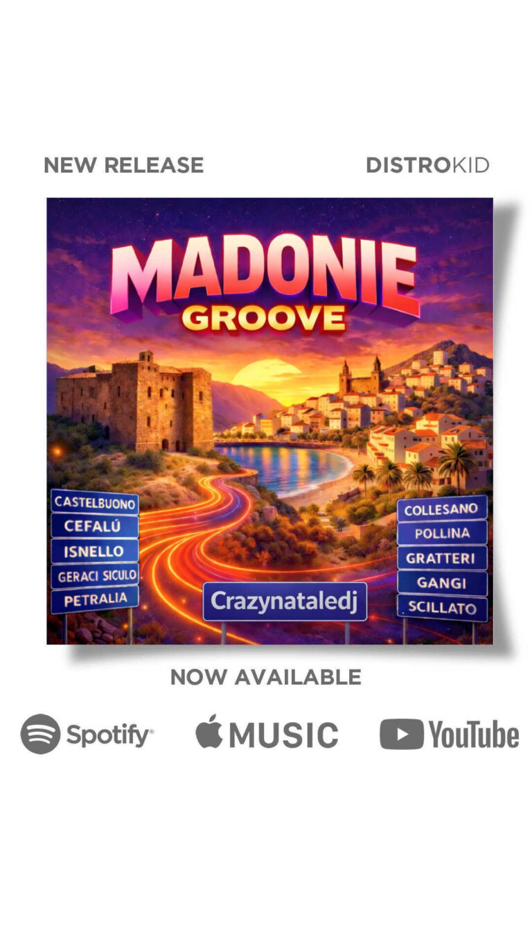 Natale Vignieri, in arte Crazynataledj, annuncia l’uscita del nuovo singolo “Madonie Groove”