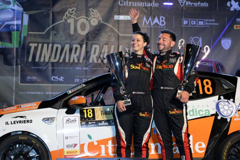 Riolo–Marin Junior al via del Rally dell’Elba